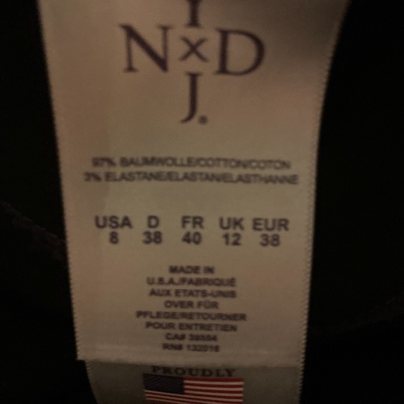 nydj cropped jeans - Picture 2 of 3